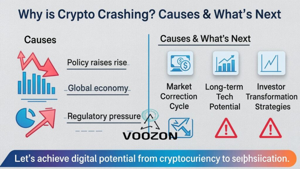 Why Is Crypto Crashing Causes & What’s Next