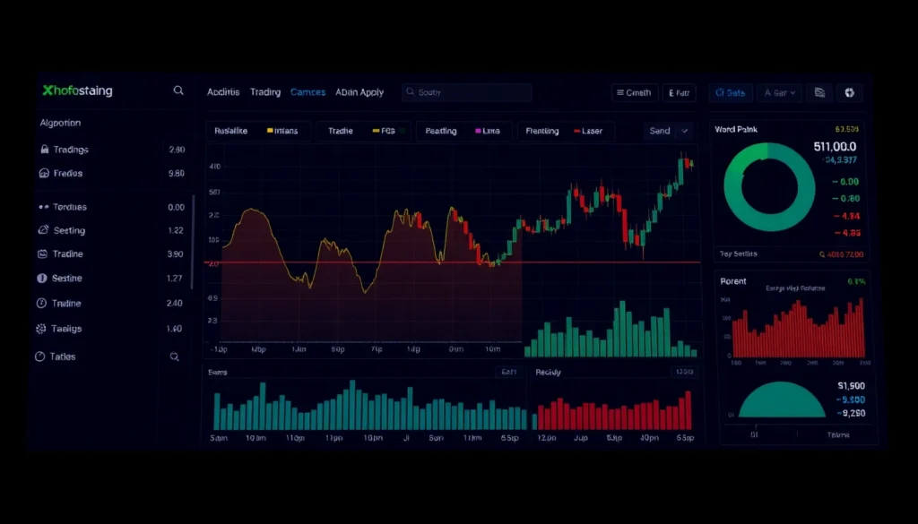 trading algorithm hero dashboard screenshot